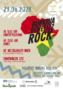 Burkina Benefizz Rock 2024 @ Nimburger Baggersee, DLRG-Heim | Teningen | Baden-Württemberg | Deutschland